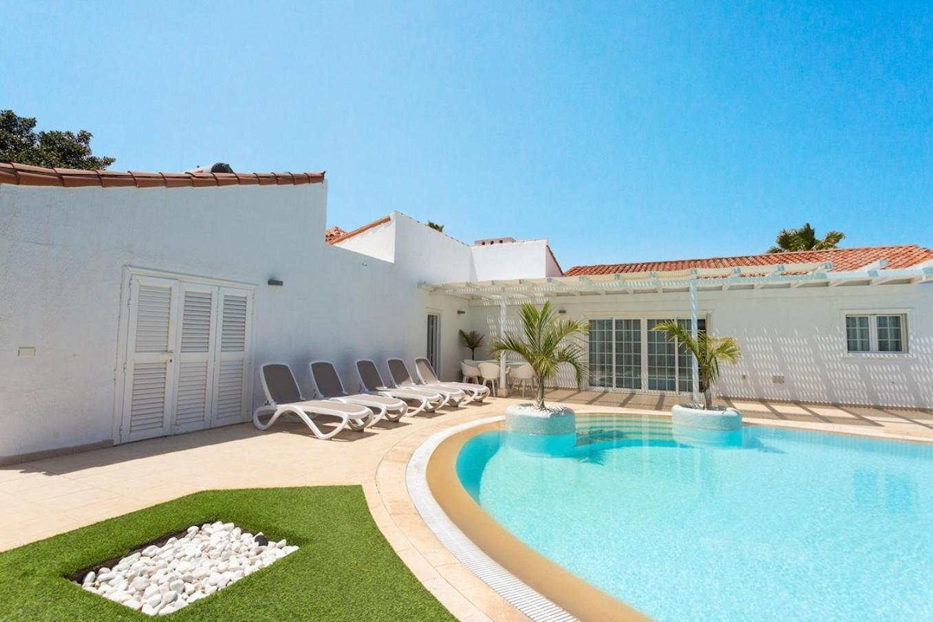 Alamos Park-Stunning Villa In Huge Private Grounds San Miguel de Abona Kültér fotó
