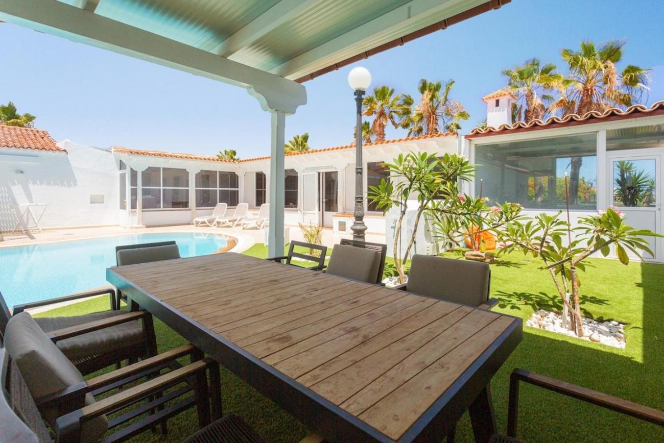Alamos Park-Stunning Villa In Huge Private Grounds San Miguel de Abona Kültér fotó